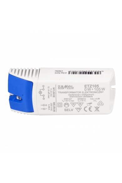 ETZ105 Elektronikus transzformátor, 12V AC, 105W, IP20