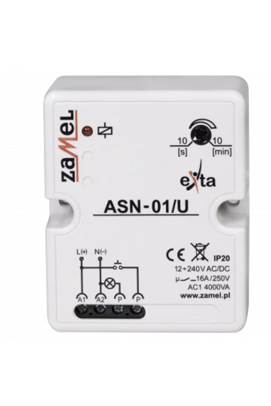 Lépcsőházi automata, falon kívüli,12-240V AC/DC, IP20, 2000W, ASN-01/U
