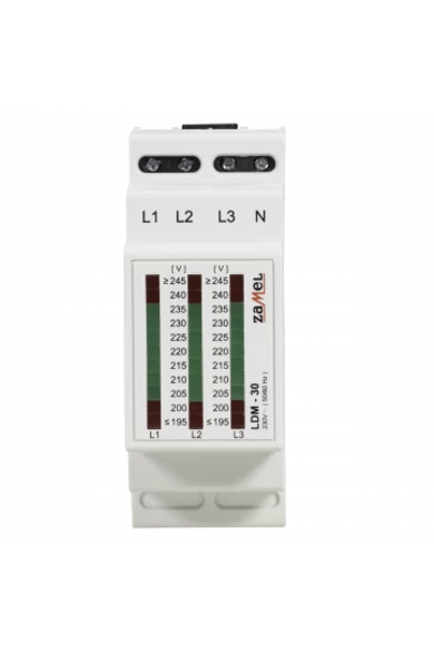 3 fázisú feszültség jelző, 230/400V AC, LDM-30