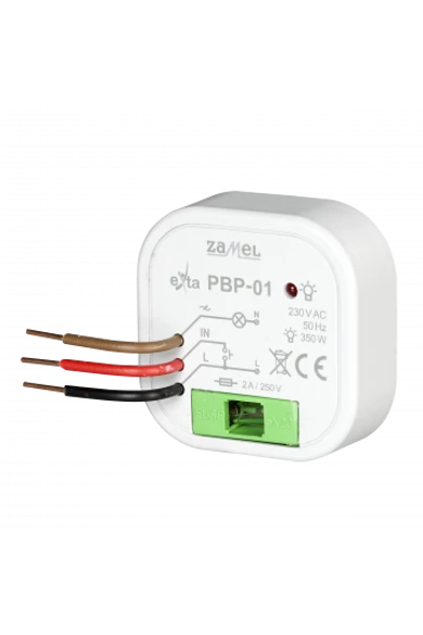 Bistabil relé, memóriával, 230V AC, 10A, PBM-05/12-24V