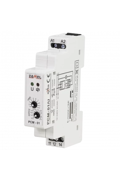 Időrelé,12-240V AC/DC, PCM-01/U