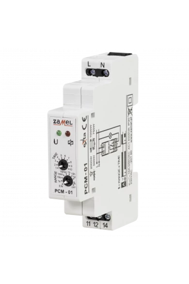 Időrelé, 230V AC, PCM-01