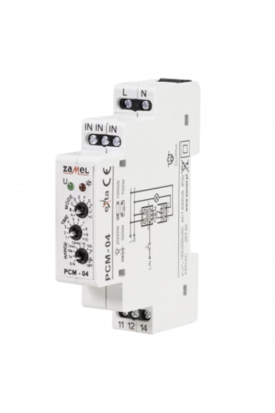 Multifunkciós időrelé, 230V AC, PCM-04