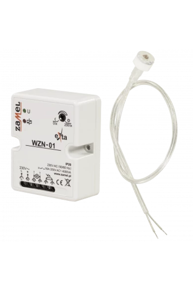 Alkonykapcsoló, felületre szerelhető, IP20, 230V AC, SOH érzékelővel, WZN-01/S1