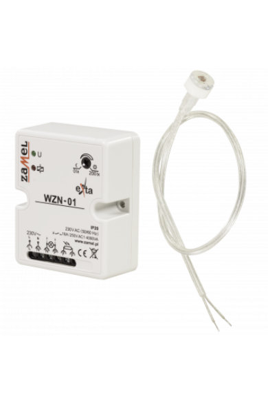 Alkonykapcsoló, felületre szerelhető, IP20, 230V AC, SOH érzékelővel, WZN-01/S1