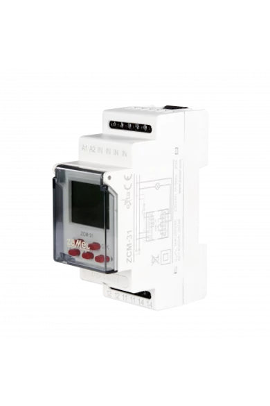 Digitális csillagászati időkapcsoló, 1 csatornás, 230V AC, ZCM-31