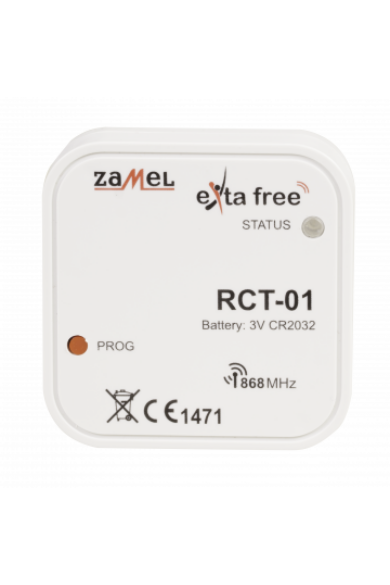 EXTA FREE hőmérséklet érzékelő, RCT-01