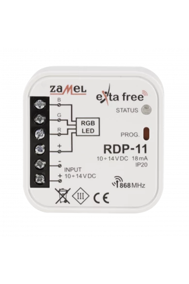 EXTA FREE RGB LED fényerőszabályzó, RDP-11