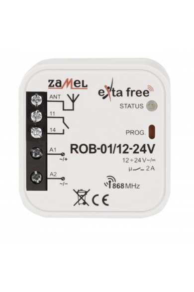EXTA FREE univerzális kapumotor vezérlő 12-24V, ROB-01/12-24V