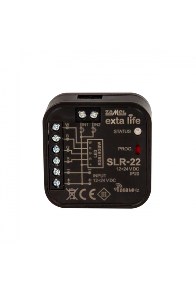 EXTA LIFE 12-24V DC RGBW LED vezérlő, SLR-22