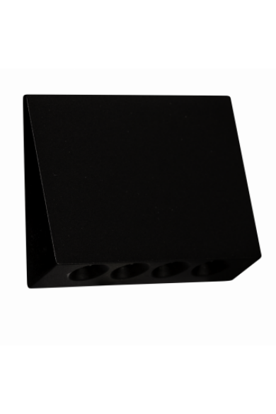 NAVI Ledix, Fekete szín, hidegf. 5900K, 14V, IP56, felületre szerelhető, 10-111-61