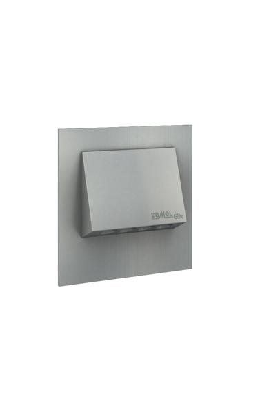 NAVI Ledix, ALU szín, melegf. 3100K, 230V, IP20, süllyesztett, fényerőszabályozható, 11-224-12