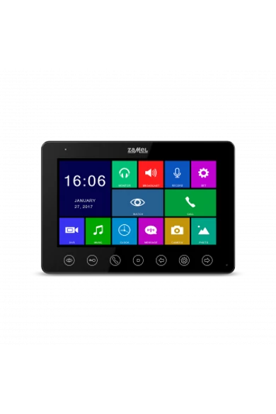 7" színes, LCD videó kaputelefon monitor, DVR funkció, WiFi, fekete, 800x480px, VP-808B