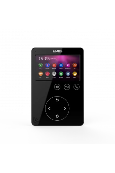 4,3" színes, LCD videó kaputelefon monitor, DVR funkció, WiFi, fekete, 800x480px, VP-817B