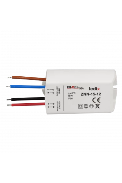 LED tápegység; felületre szerelhető; 12V DC 15W IP56 (hagyományos LED)